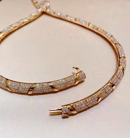 [Amore Jewelry]HAUTE COUTURE GOLD SERPENTI NECKLACE
