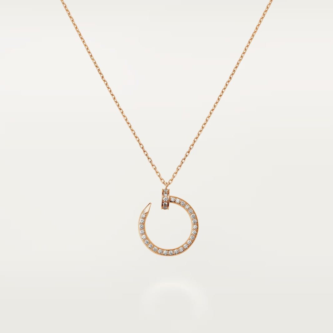 [Amore Jewelry]JUSTE NECKLACE FULL DIAMOND