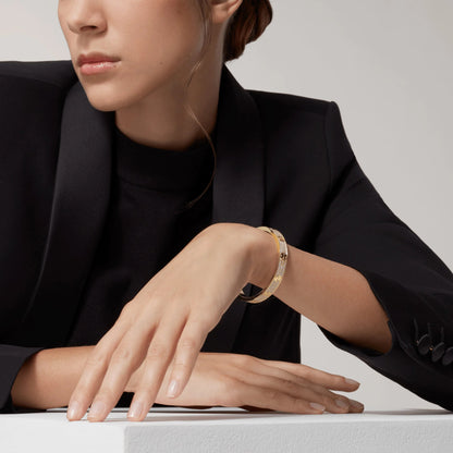 [Amore Jewelry]LOVE BRACELET 6.1MM DIAMOND-PAVED