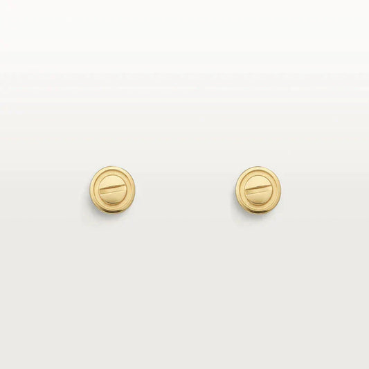 [Amore Jewelry]LOVE EARRINGS GOLD 10MM