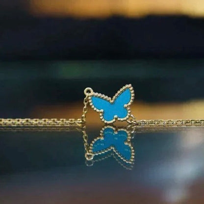 [Amore Jewelry]BUTTERFLY TURQUOISE BUTTERFLY BRACELET