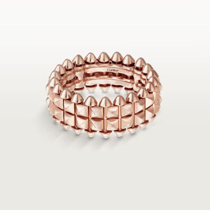 [Amore Jewelry]CLASH 9.2MM DOUBLE ROW RING