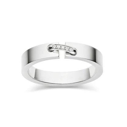[Amore Jewelry]ALLIANCE LIENS VIDENCE DIAMOND 4MM RING