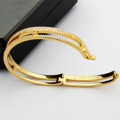 [Amore Jewelry]Move Romane pavé bangle