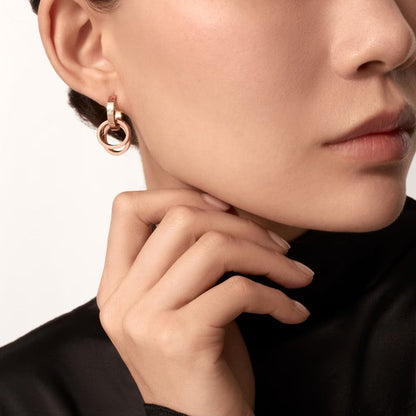 [Amore Jewelry]LOVE 3.3MM DANGLE EARRINGS
