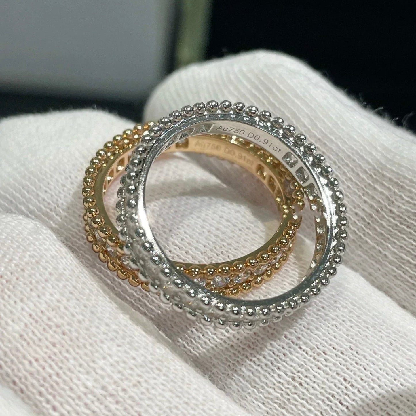 [Amore Jewelry]PERLEE DIAMOND SILVER RING