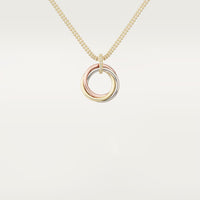 [Amore Jewelry]TRINITY MEDIUM  DIAMONDS NECKLACE