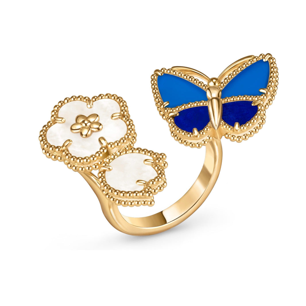 [Amore Jewelry]LUCKY SPRING BUTTERFLY OPEN-FACE RINGS