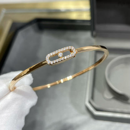 [Amore Jewelry]Move Uno pavé flex bangle medium