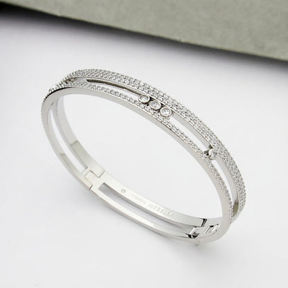 [Amore Jewelry]Move Romane pavé bangle