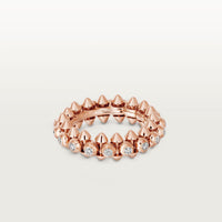 [Amore Jewelry]CLASH 6.8MM DIAMOND MEDIUM RING