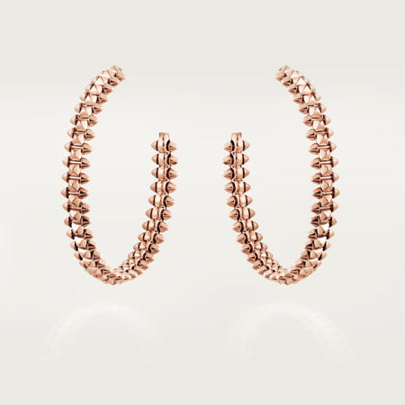 [Amore Jewelry]CLASH HOOP LARGE EARRINGS