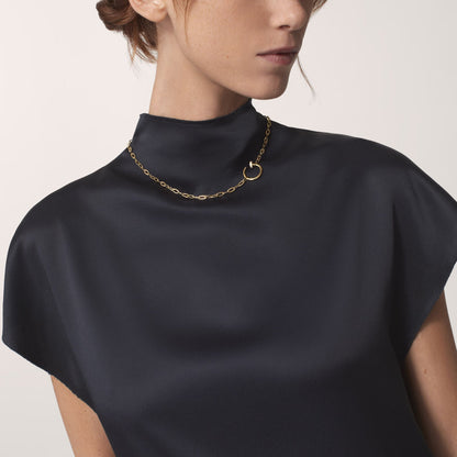 [Amore Jewelry]JUSTE NECKLACE FULL DIAMONDS