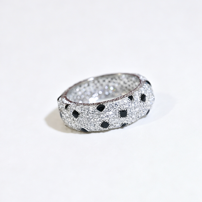 [Amore Jewelry]PANTHERE SPOTTED FULL DIAMOND RING