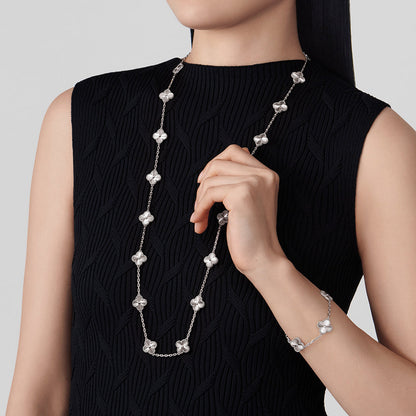 [Amore Jewelry]CLOVER 20 MOTIFS  LASER SILVER