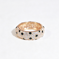 [Amore Jewelry]PANTHERE SPOTTED FULL DIAMOND RING