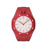 Oak Pop Exclusive Red Silicone Strap
