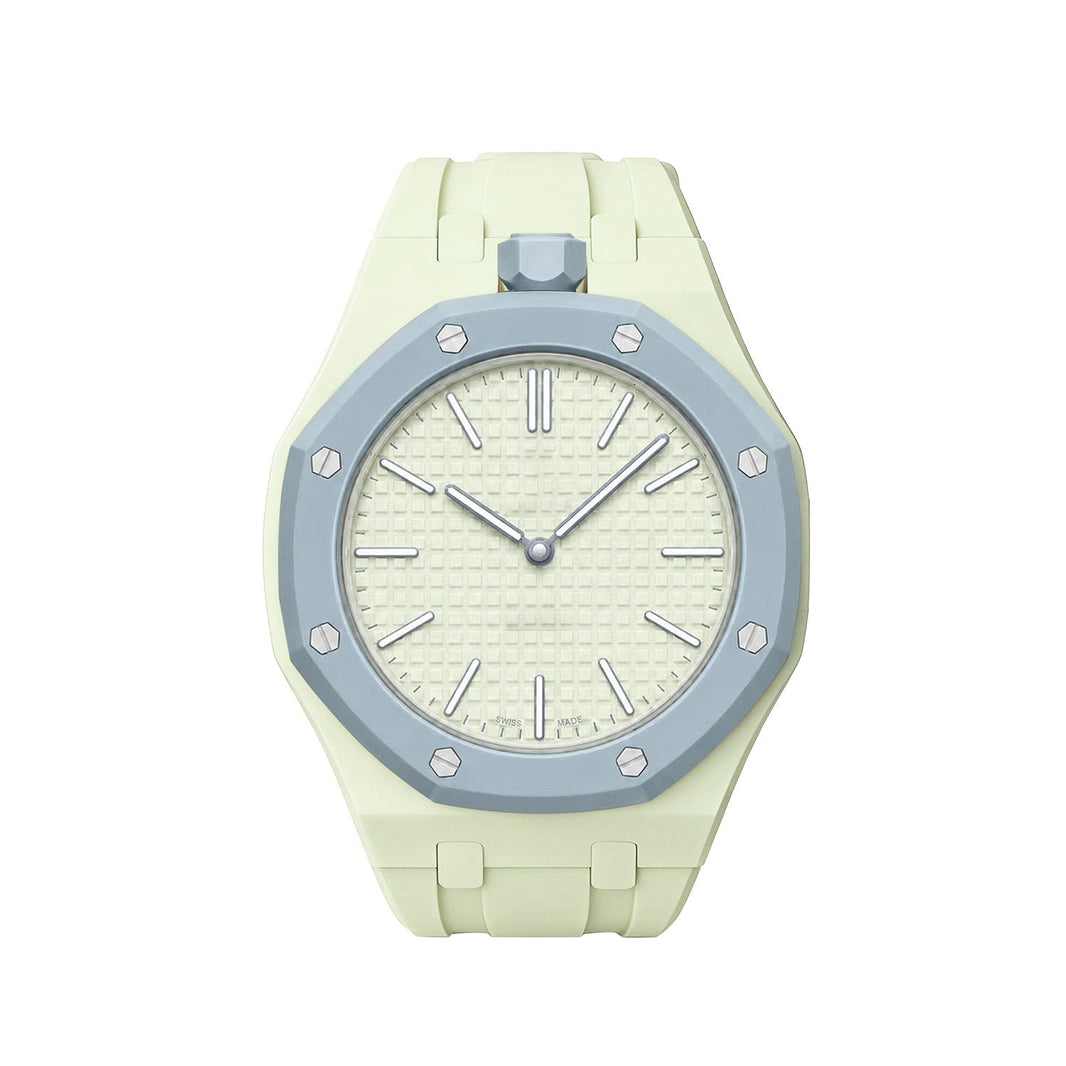 Oak Pop Exclusive Creamy Yellow Silicone Strap