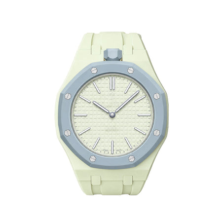 Oak Pop Exclusive Creamy Yellow Silicone Strap