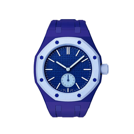 Oak Pop Exclusive Dark Blue Silicone Strap