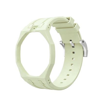 Oak Pop Exclusive Creamy Yellow Silicone Strap