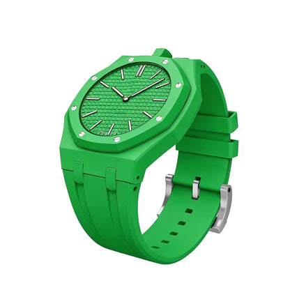 Oak Pop Exclusive Green Silicone Strap