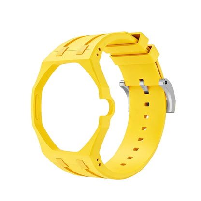 Oak Pop Exclusive Yellow Silicone Strap