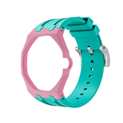 Oak Pop Exclusive Pink And Green Silicone Strap