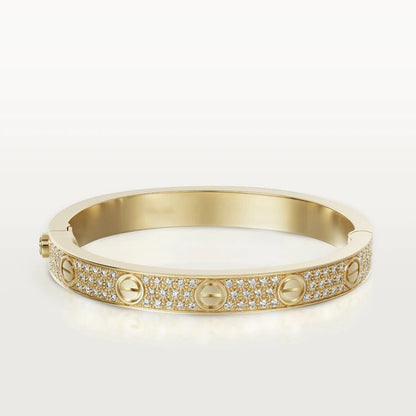 [Amore Jewelry]LOVE BRACELET 6.1MM DIAMOND-PAVED