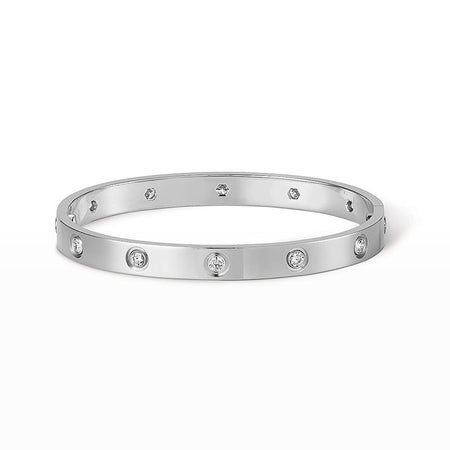 [Amore Jewelry]LOVE BRACELET 6.1MM 10 DIAMONDS