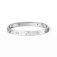 [Amore Jewelry]LOVE BRACELET 6.1MM 4 DIAMONDS