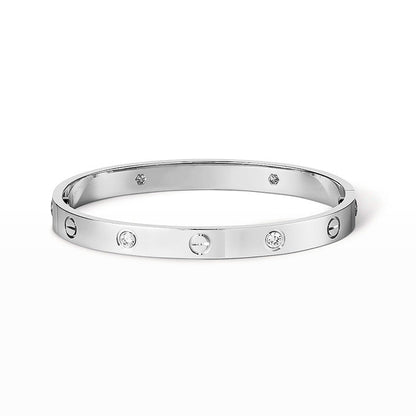 [Amore Jewelry]LOVE BRACELET 6.1MM 4 DIAMONDS