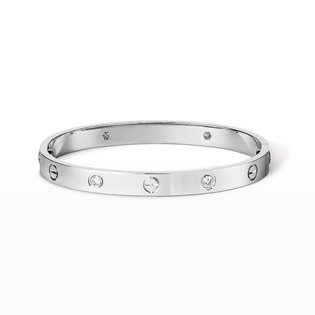 [Amore Jewelry]LOVE BRACELET 6.1MM 4 DIAMONDS