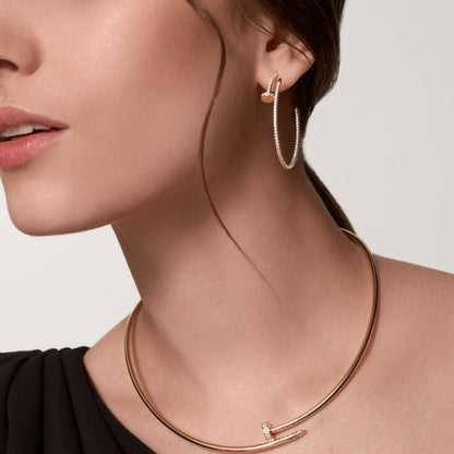 [Amore Jewelry]JUSTE FULL DIAMOND LARGE EARRINGS
