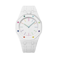 Oak Pop Exclusive White Bioceramic Strap