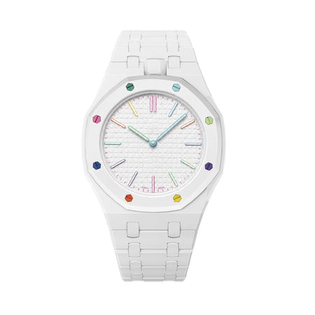 Oak Pop Exclusive White Bioceramic Strap