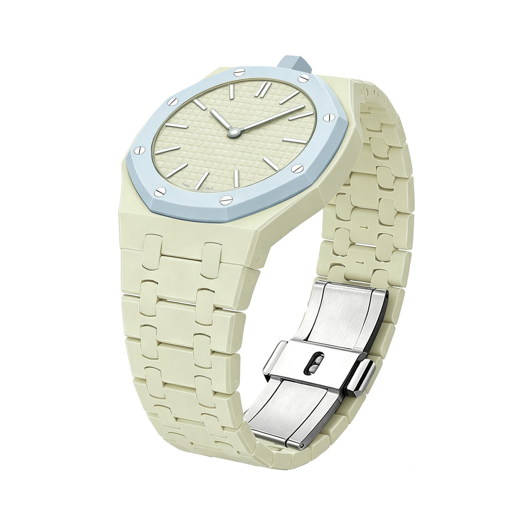 Oak Pop Exclusive Creamy Yellow Bioceramic Strap