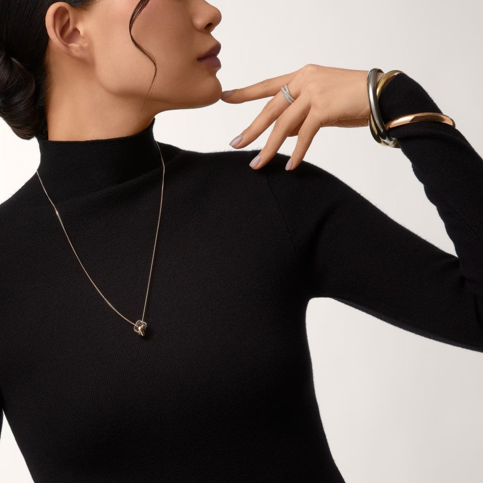 [Amore Jewelry]TRINITY CUSHION NECKLACE COLLECTION