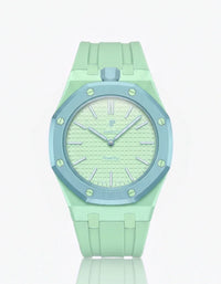Silicone Strap & Case  Royal Pop  Blaue Acht(Customize  Colors)