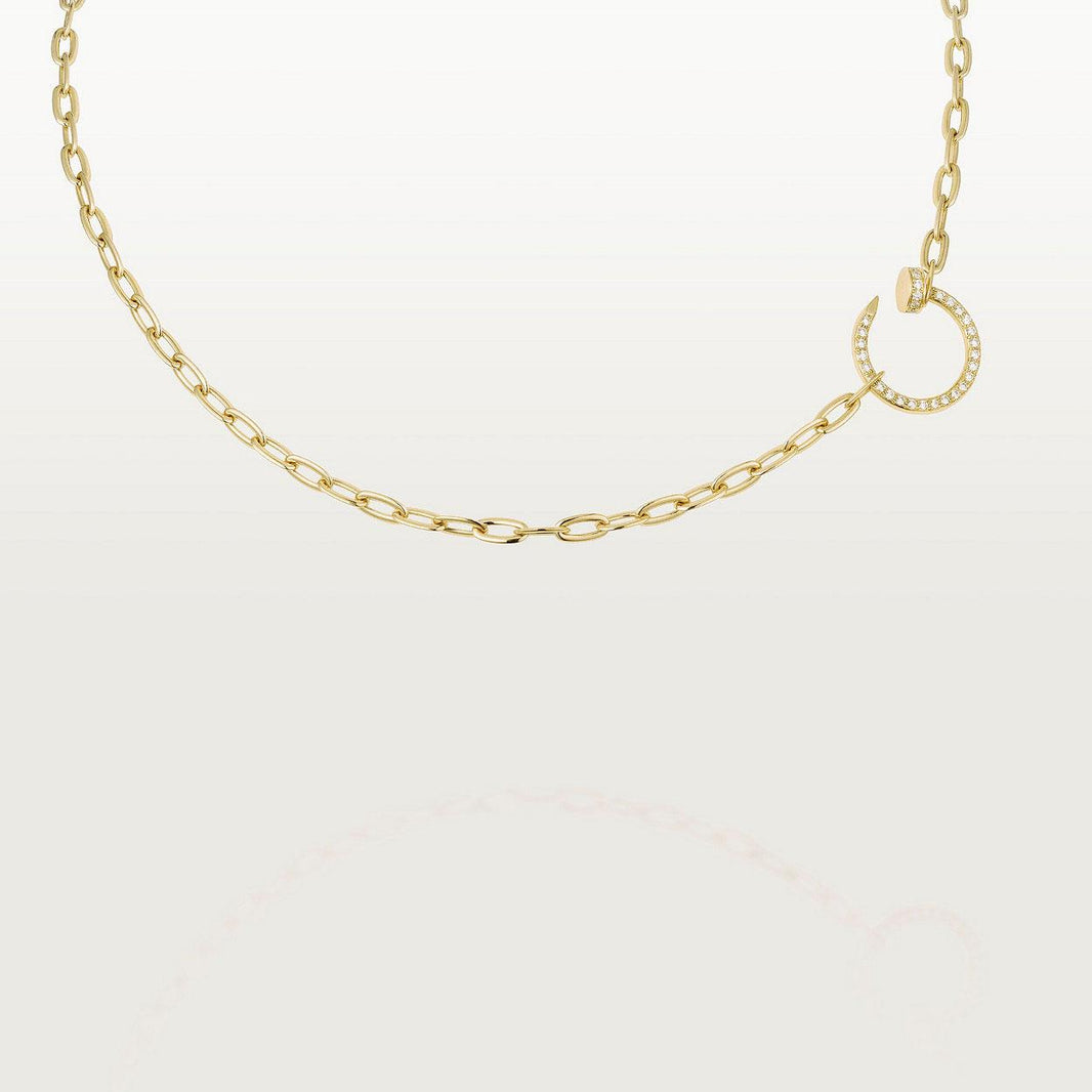 [Amore Jewelry]JUSTE NECKLACE FULL DIAMONDS