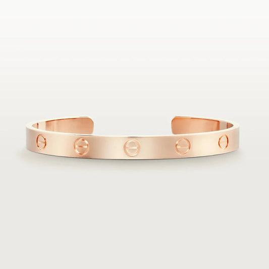 [Amore Jewelry]LOVE BRACELET 6.1MM OPEN CUFF