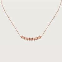 [Amore Jewelry]CLASH  SMALL FULL DIAMOND NECKLACE