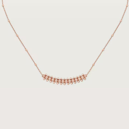 [Amore Jewelry]CLASH  SMALL FULL DIAMOND NECKLACE