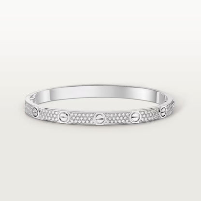[Amore Jewelry]LOVE BRACELET 4.8MM DIAMOND-PAVED