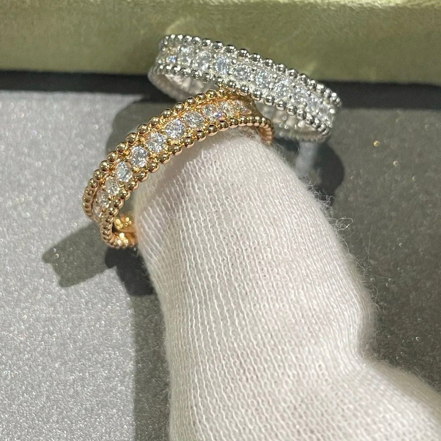 [Amore Jewelry]PERLEE DIAMOND SILVER RING