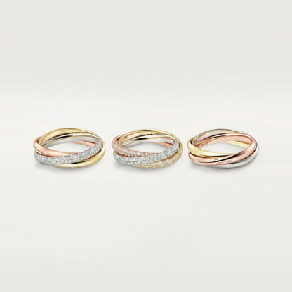 [Amore Jewelry]TRINITY 2.5MM RING COLLECTION