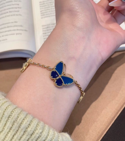 [Amore Jewelry]LUCKY SPRING BUTTERFLY 5 MOTIF BRACELET