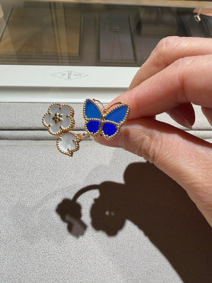 [Amore Jewelry]LUCKY SPRING BUTTERFLY OPEN-FACE RINGS