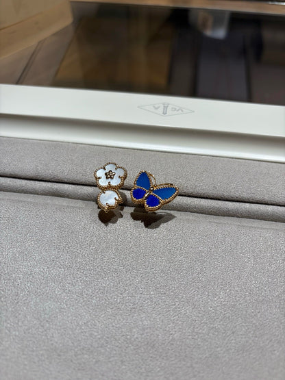 [Amore Jewelry]LUCKY SPRING BUTTERFLY OPEN-FACE RINGS