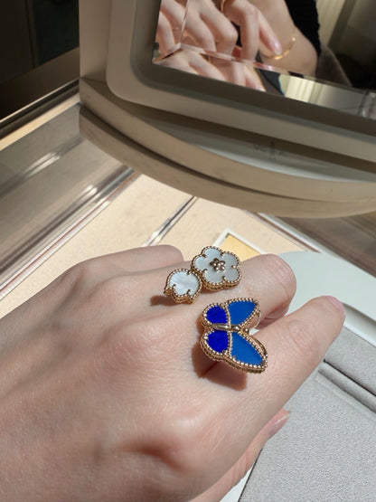[Amore Jewelry]LUCKY SPRING BUTTERFLY OPEN-FACE RINGS
